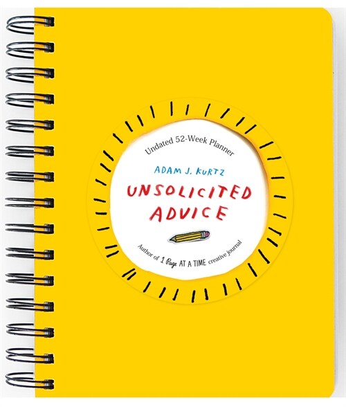 Unsolicited Advice Planner: Undated 52 Week Planner (Spiral)