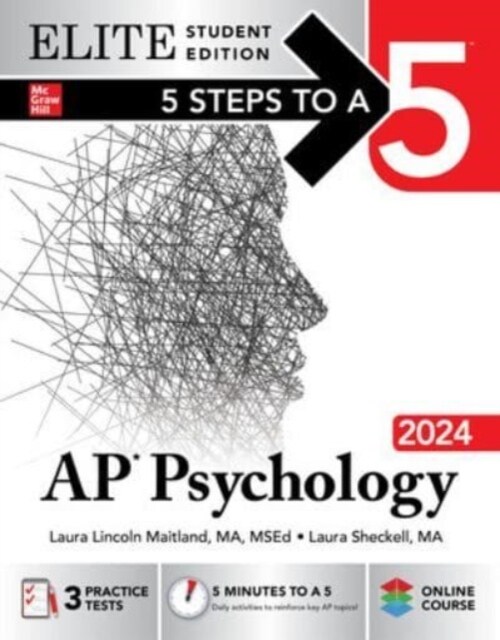 5 Steps to a 5: AP Psychology 2024 Elite Student Edition (Paperback)