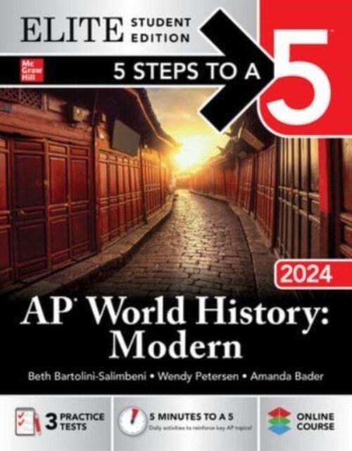 5 Steps to a 5: AP World History: Modern 2024 Elite Student Edition (Paperback)