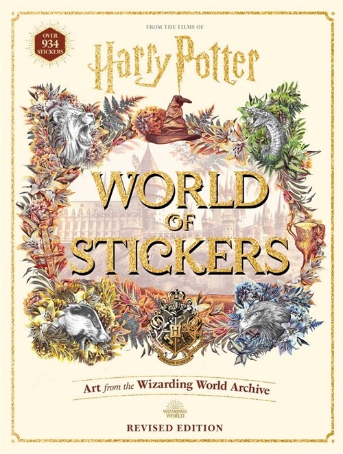 Harry Potter World of Stickers (Hardcover)