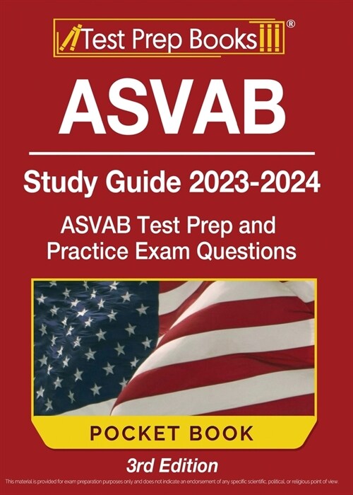 ASVAB Study Guide 2023-2024 Pocket Book: ASVAB Test Prep and Practice Exam Questions [3rd Edition] (Paperback)