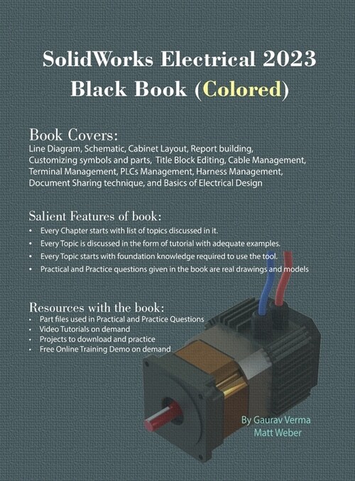 SolidWorks Electrical 2023 Black Book (Hardcover, 9)