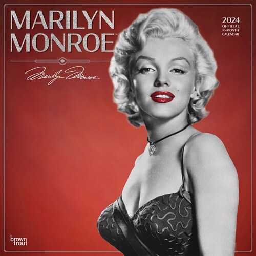 Marilyn Monroe 2024 Square Foil (Wall)