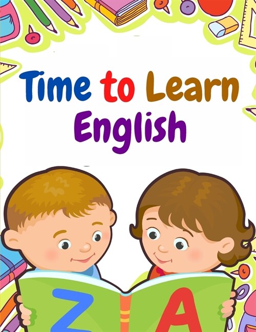 Time to Learn English: Vocabulary, Spelling, Reading, and Grammar (Paperback)