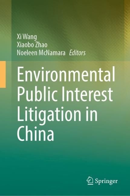 Environmental Public Interest Litigation in China (Hardcover, 2023)
