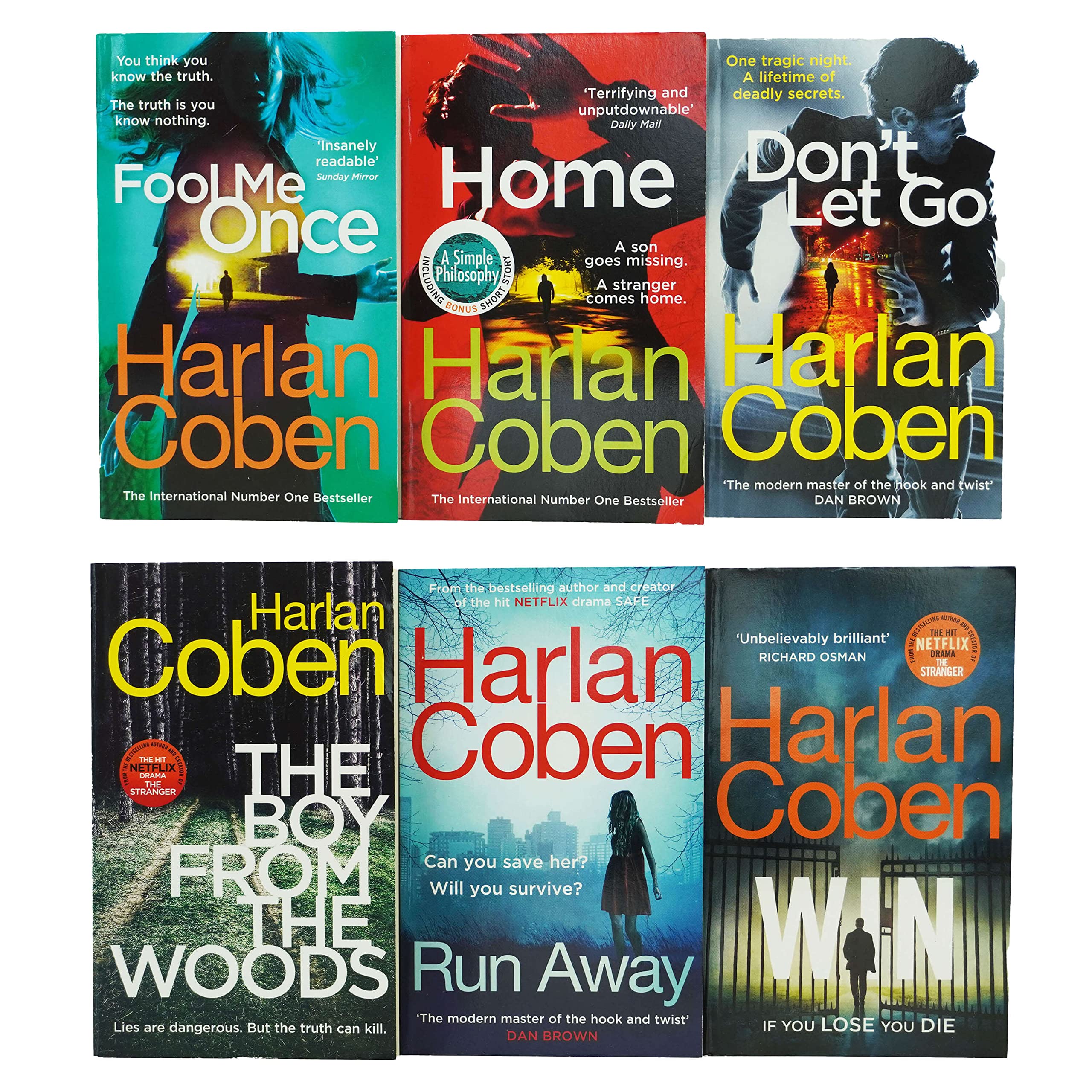 Harlen Coben 6 Books Collection Set (Paperback 6권)