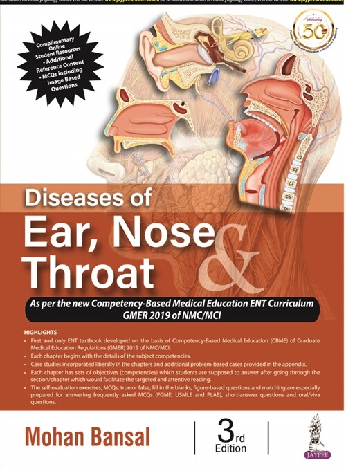 Diseases of Ear, Nose & Throat (Paperback, 3 Revised edition)