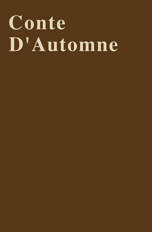 [중고] Conte D‘Automne 꽁트 도톤느