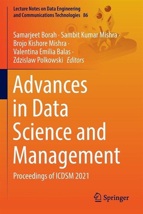 Advances in Data Science and Management: Proceedings of Icdsm 2021 (Paperback, 2022)