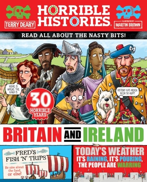 Horrible History of Britain and Ireland (newspaper edition) (Paperback)