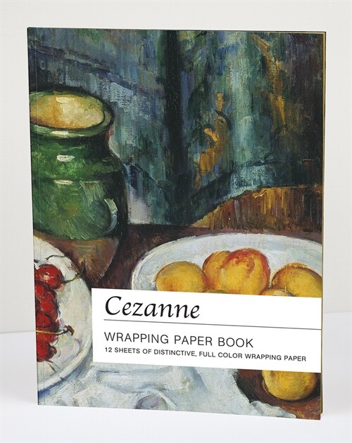 Teneues - Wrapping Paper Book: Cezanne, Paperback Book, Folded, Preforated Pages: Big Format Flat Magazine Style Book of Folded Wrapping Paper Pages (Paperback, English)