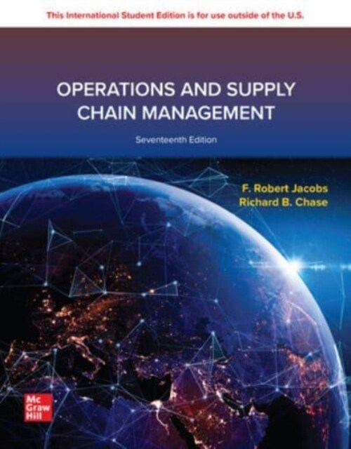 ISE Operations and Supply Chain Management (Paperback, 17 ed)