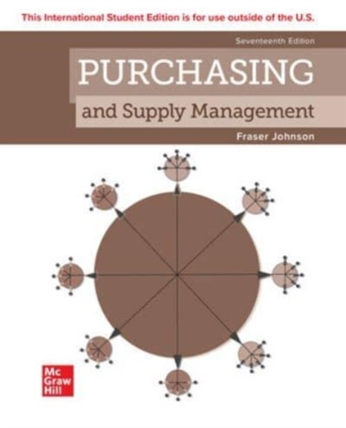 ISE Purchasing and Supply Management (Paperback, 17 ed)