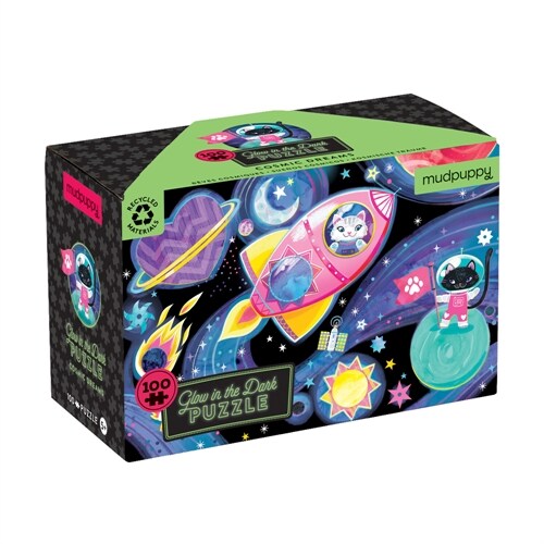 Cosmic Dreams 100 Piece Glow in the Dark Puzzle (Jigsaw)