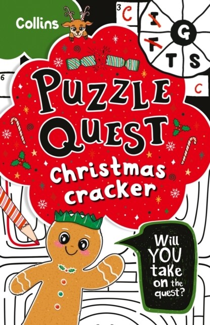 Christmas Cracker : Solve More Than 100 Puzzles in This Adventure Story for Kids Aged 7+ (Paperback)