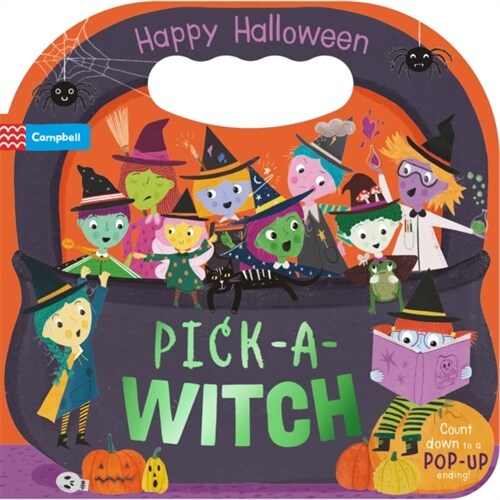 Pick-a-Witch : Happy Halloween (Board Book)