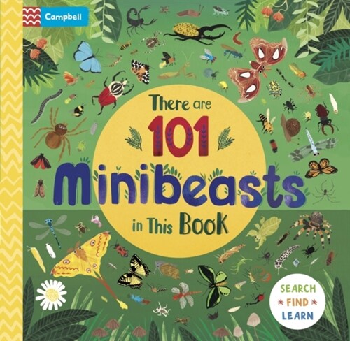 There are 101 Minibeasts in This Book (Board Book)