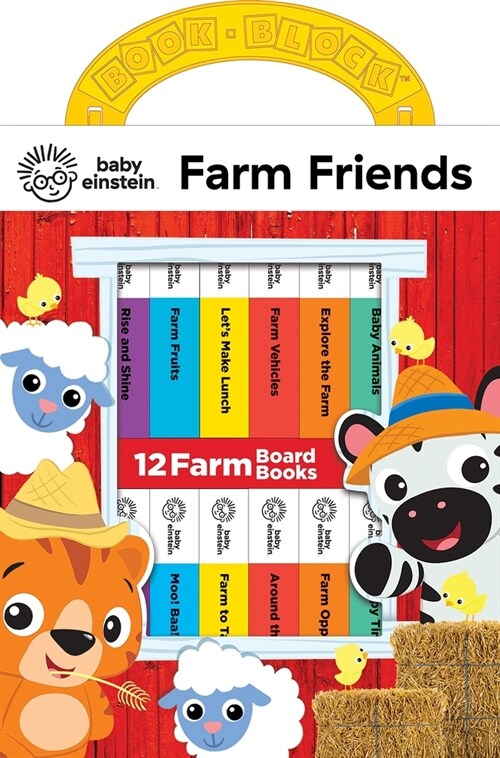 Baby Einstein: Farm Friends 12 Farm Board Books (Package)