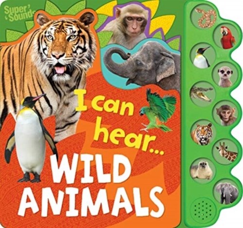 10-Button Super Sound Books - I Can Hear Wild Animals (Board Book)