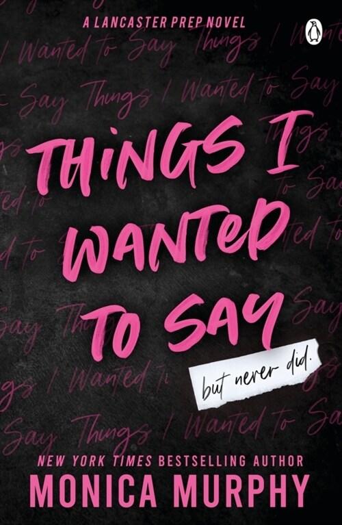 Things I Wanted To Say : The heart-pounding and darkly romantic TikTok sensation (Paperback)