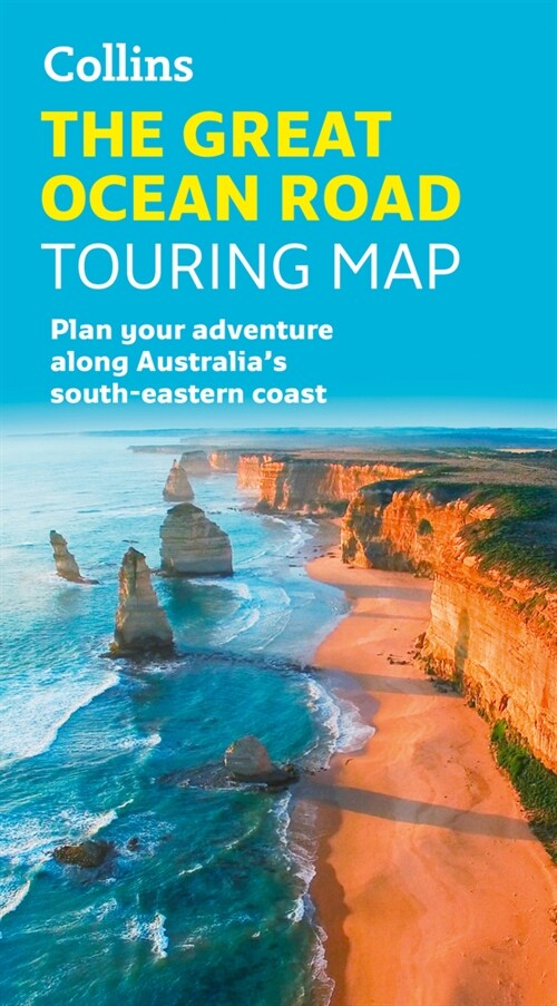 Collins The Great Ocean Road Touring Map : Plan Your Adventure Along Australia’s South-Eastern Coast (Sheet Map, folded)