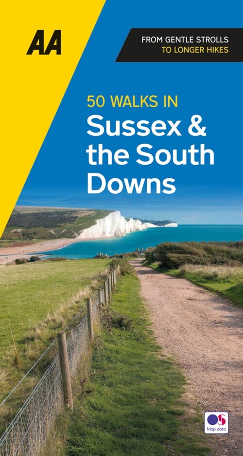 50 Walks in Sussex & South Downs (Paperback, 5 New edition)