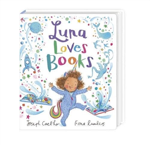 Luna Loves Books (Board Book)