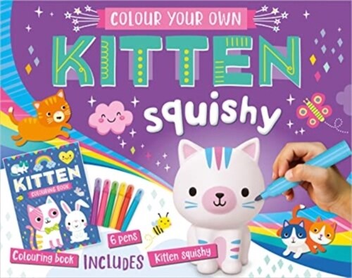 Colour Your Own Colour Your Own Kitten Squishy (Hardcover)