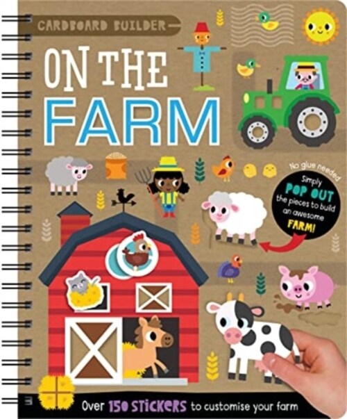 Cardboard Builder On the Farm (Hardcover)