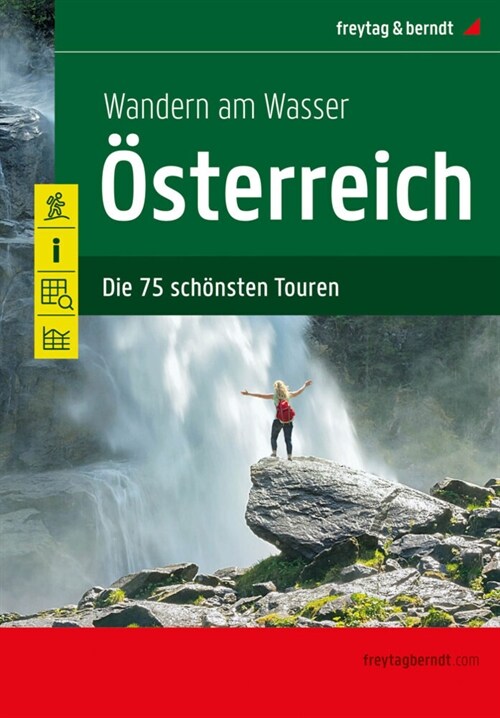 Hiking by the Water Hiking Guidebook : 75 best routes in Austria (Paperback)