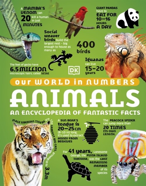 Our World in Numbers Animals : An Encyclopedia of Fantastic Facts (Hardcover)