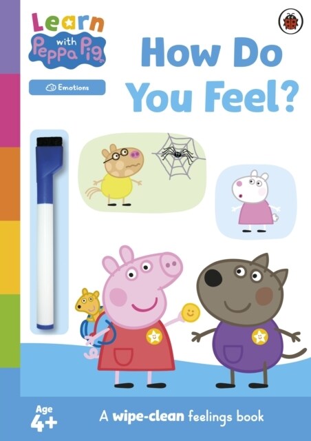 Learn with Peppa: How Do You Feel? : Wipe-Clean Activity Book (Paperback)