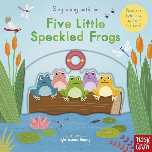 Sing Along With Me! Five Little Speckled Frogs (Board Book)