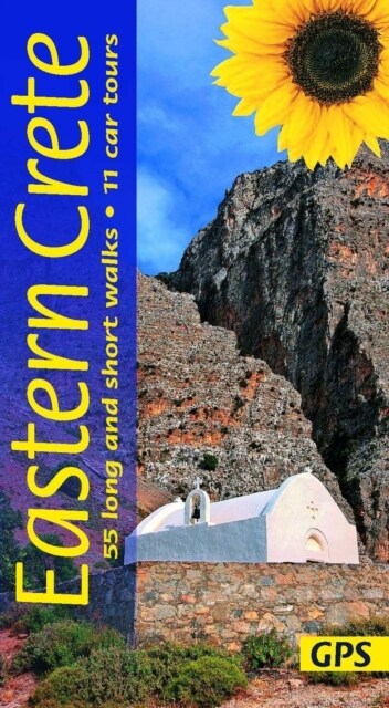 Eastern Crete Sunflower Walking Guide : 55 long and short walks, 8 car tours (Paperback)