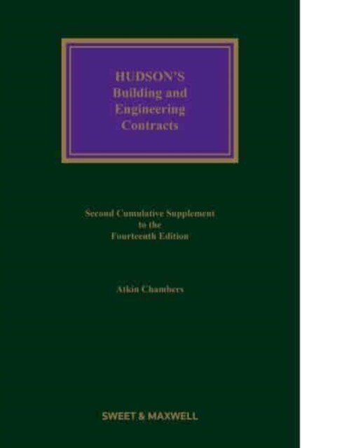 Hudsons Building and Engineering Contracts (Paperback, 14 ed)