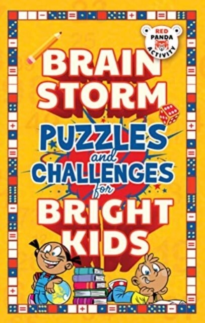 Brain Storm : Puzzles and Challenges for Bright Kids (Paperback)