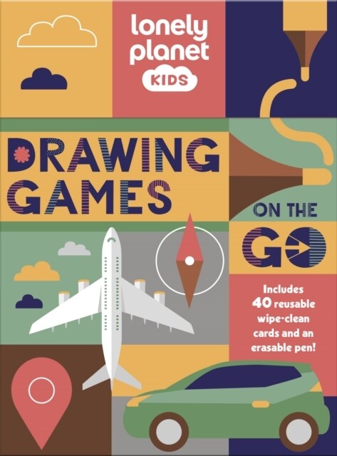 Lonely Planet Kids Drawing Games on the Go (Hardcover)