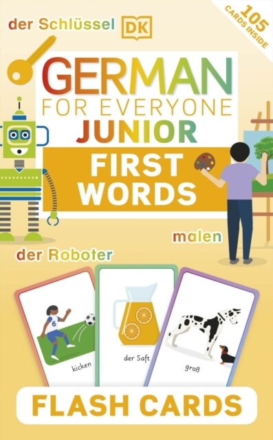 German for Everyone Junior First Words Flash Cards (Cards)