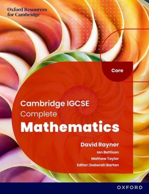 Cambridge IGCSE Complete Mathematics Core: Student Book Sixth Edition (Paperback)