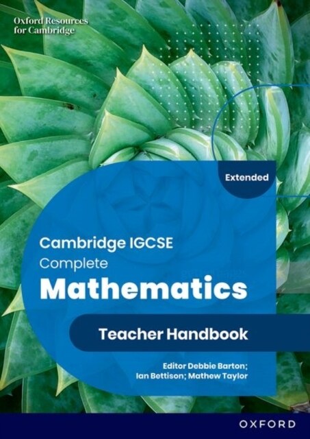 Cambridge IGCSE Complete Mathematics Extended: Teacher Handbook Sixth Edition (Paperback)