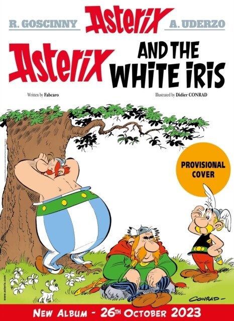 Asterix: Asterix and the White Iris : Album 40 (Hardcover)