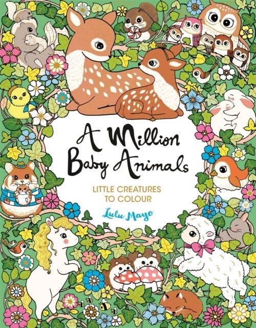 A Million Baby Animals : Little Creatures to Colour (Paperback)