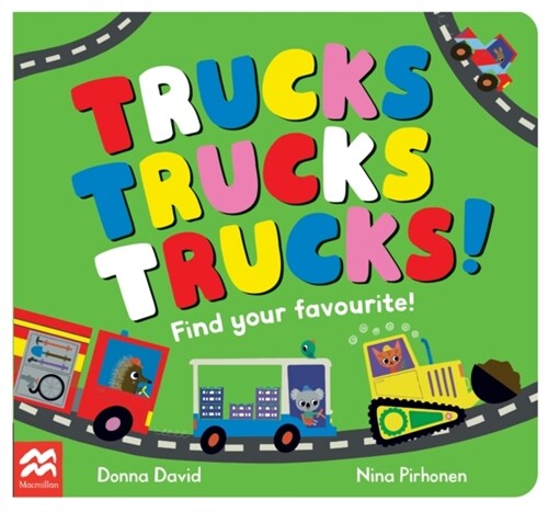 알라딘 Trucks Trucks Trucks Find Your Favourite Board Book