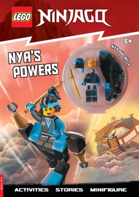 LEGO® NINJAGO®: Nyas Powers (with Nya LEGO minifigure and mech) (Paperback)