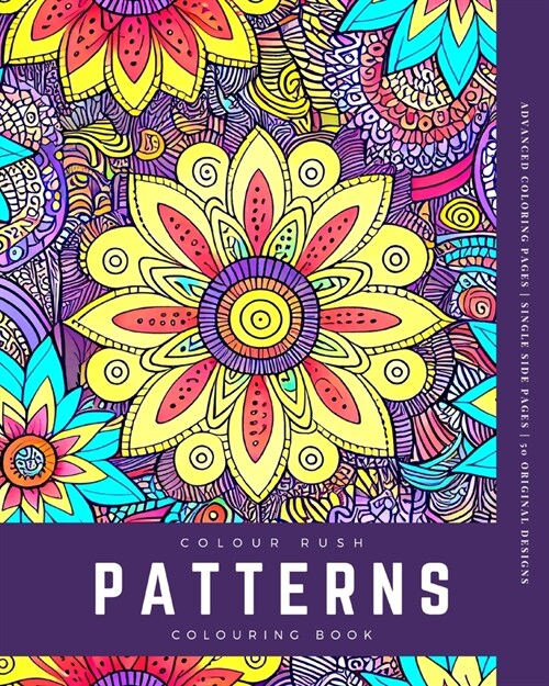 Colour Rush (Patterns): Colouring Book (Paperback)