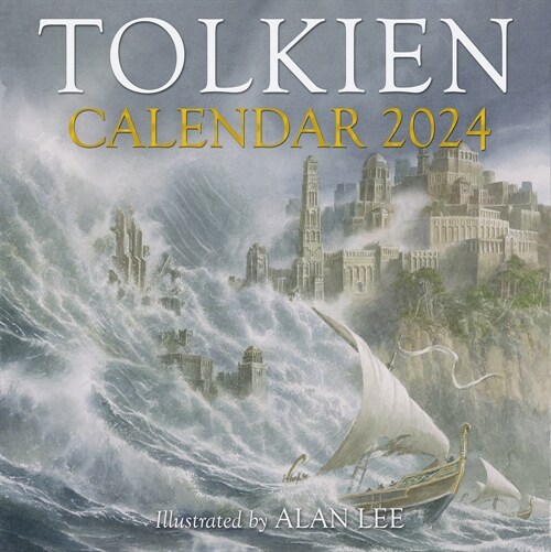 Tolkien Calendar 2024: The Fall of N?enor (Other)