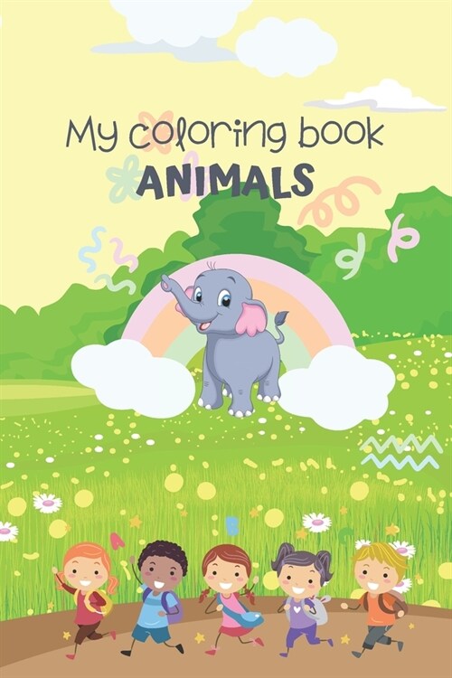 My coloring book - Animals (Paperback)