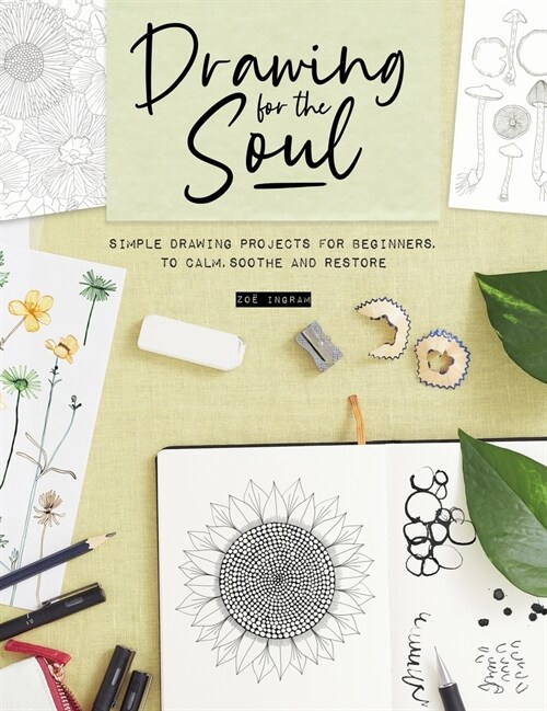 Drawing for the Soul : Simple drawing projects for beginners, to calm, soothe and restore (Paperback)