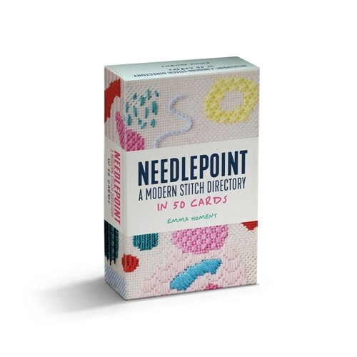 Needlepoint : A modern stitch directory in 50 cards (Cards)