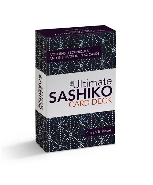 The Ultimate Sashiko Card Deck : Patterns, Techniques and Inspiration in 52 Cards (Cards)